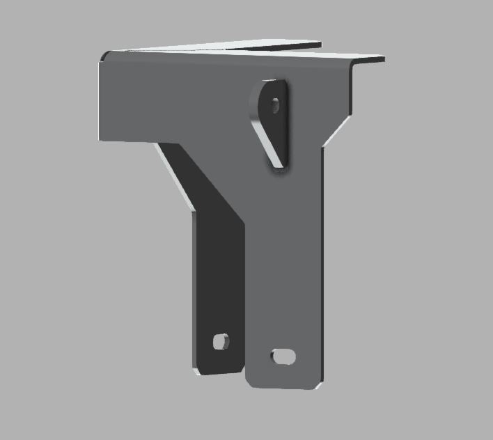 Universal Dock Aluminum Dual Weld Lug Guy Cable Bracket (Corner Mount)