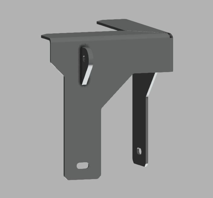 Universal Dock Aluminum Dual Weld Lug Guy Cable Bracket (Corner Mount)