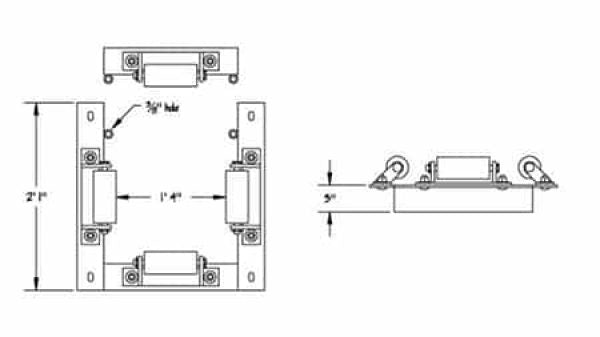 Internal Square Pile Guide – NW Marine Supply