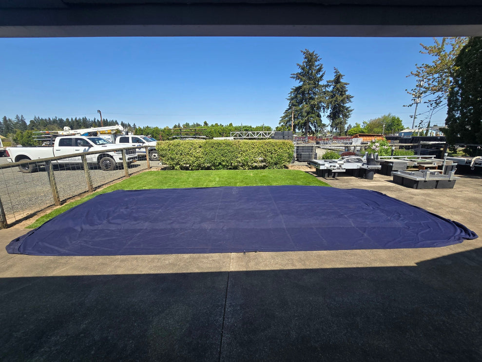 REPAIRED SUNSTREAM SUNBRELLA HOVER COVER CANVAS FOR FL10 FLOATLIFT (NAVY COLOR)