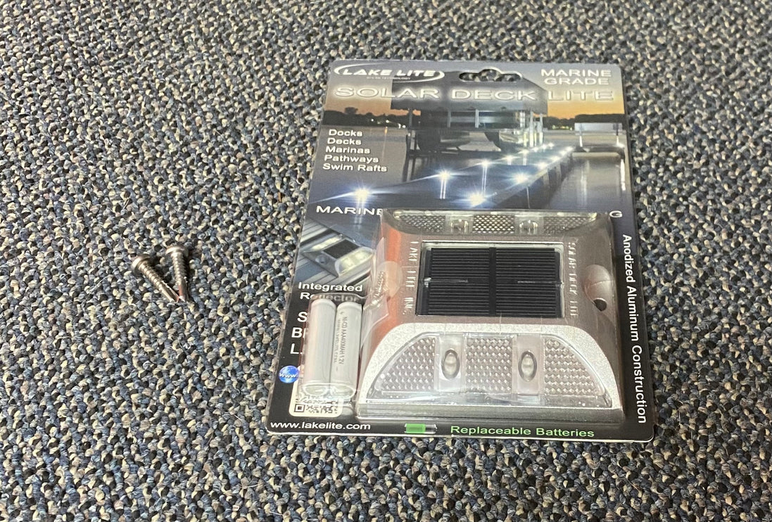 Marine Solar LED Dock/Deck Lights