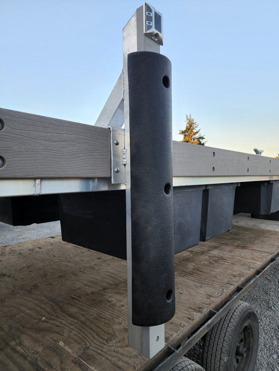 HD Aluminum Vertical Fender Bracket Assembly EZ Dock HD 60" Vertical Fender Bracket Assembly