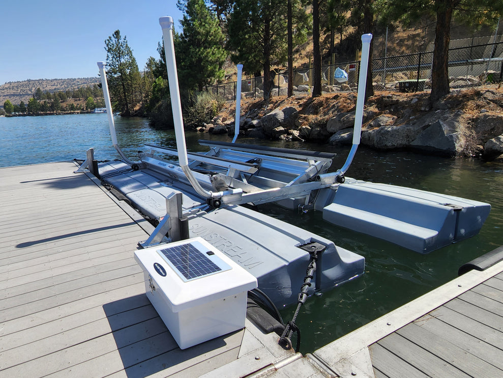 HD Aluminum Vertical Fender Bracket Assembly EZ Dock HD 60" Vertical Fender Bracket Assembly