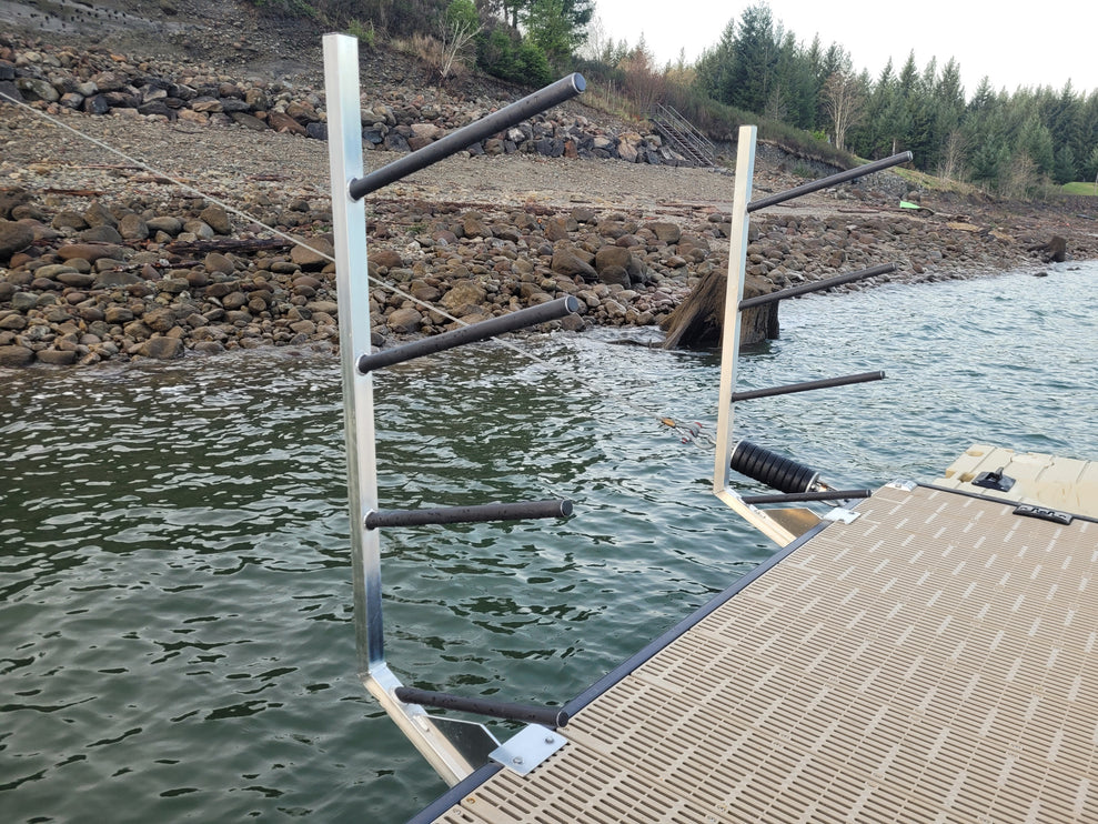 Offset Kayak Paddle Board Rack (2 or 4 Place/Universal Mount)