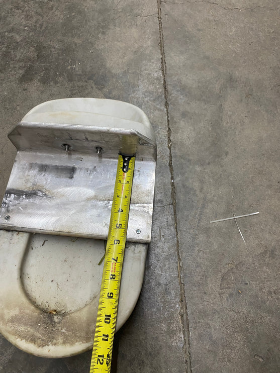 Used EZD Bumper with Aluminum Mounting Plate