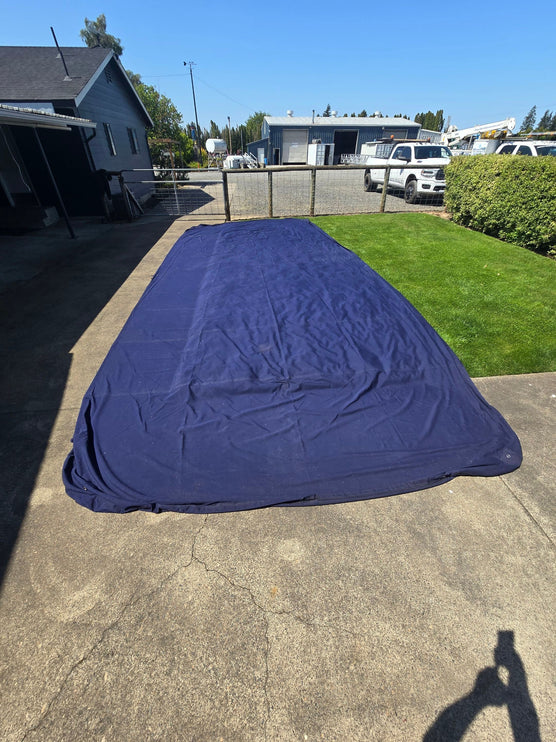 REPAIRED SUNSTREAM SUNBRELLA HOVER COVER CANVAS FOR FL10 FLOATLIFT (NAVY COLOR)