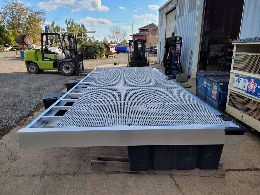 Aluminum Frame Docks by OMC