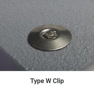 TYPE-W GRATING CLIP