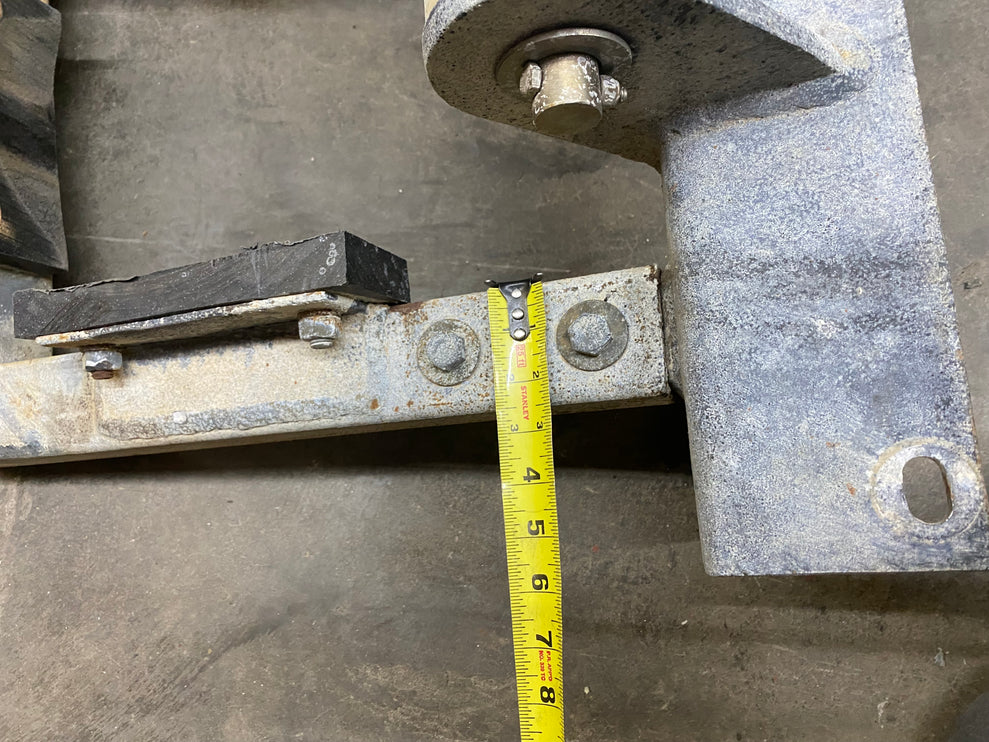 Used 11.5" Steel Pile Bracket