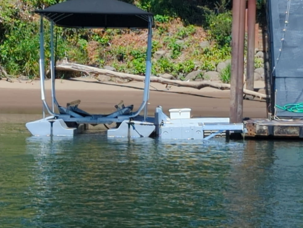 HD Aluminum Vertical Fender Bracket Assembly EZ Dock HD 60" Vertical Fender Bracket Assembly