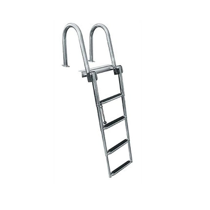 4 Step Stainless Telescoping Ladder for Standard Dock & EZ Dock