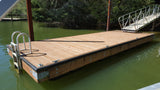 Cedar Frame Wood Docks By OMC