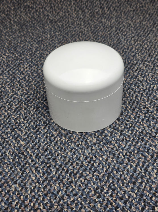 SURPLUS SCHEDULE 40  3" PVC PIPE CAPS