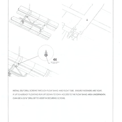Zinc kit for Fl6 Float Lift