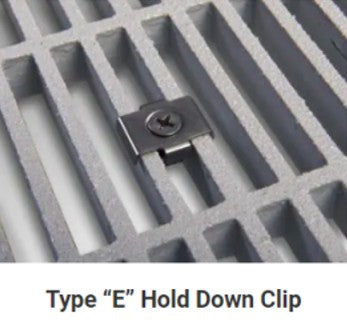 TYPE-E GRATING CLIP