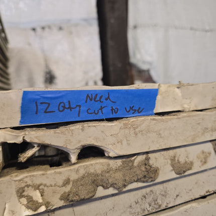 (USED) 1' X 4' TITAN DECK PANELS - BEIGE (62 PIECE PALLET)