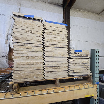 (USED) 1' X 4' TITAN DECK PANELS - BEIGE (62 PIECE PALLET)