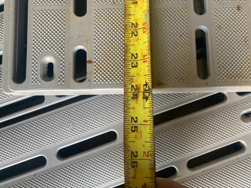 (USED) 1' X 2' TITAN DECK PANELS - GREY (55 PIECE PALLET)