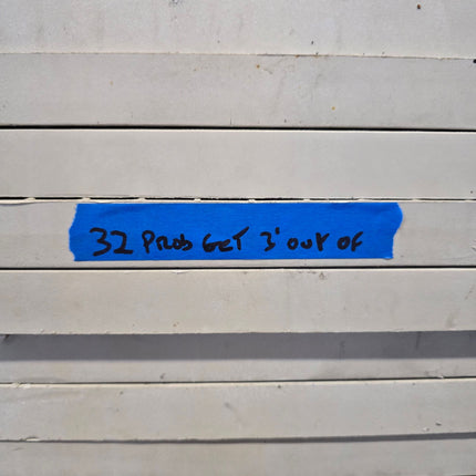 (USED) 1' X 4' SUNWALK 90 SERIES DECK PANELS - BEIGE (39 PIECE PALLET)