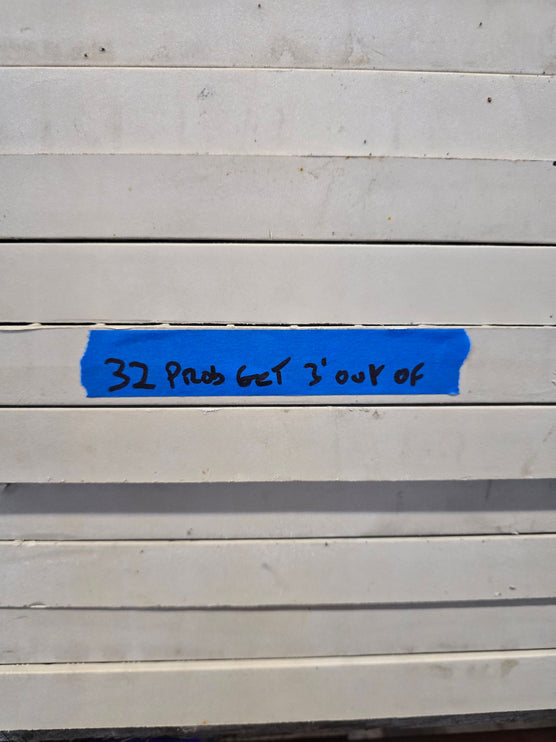 (USED) 1' X 4' SUNWALK 90 SERIES DECK PANELS - BEIGE (39 PIECE PALLET)