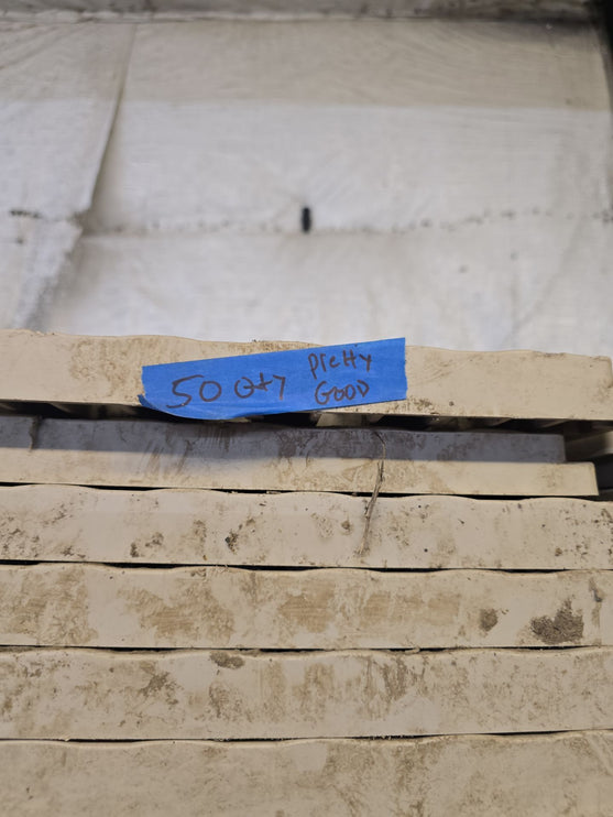 (USED) 1' X 4' TITAN DECK PANELS - BEIGE (62 PIECE PALLET)