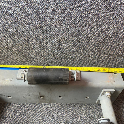 14" STEEL PILE BRACKET W/ RUBBER ROLLER ASSEMBLIES (REFURBISHED)