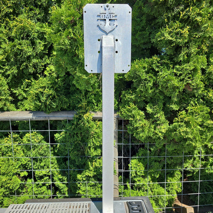 60" ALUMINUM VERTICAL CONTROL MOUNT FOR LAKE LIFTER CONTROL (INCLUDES SS MOUNTING HARDWARE)