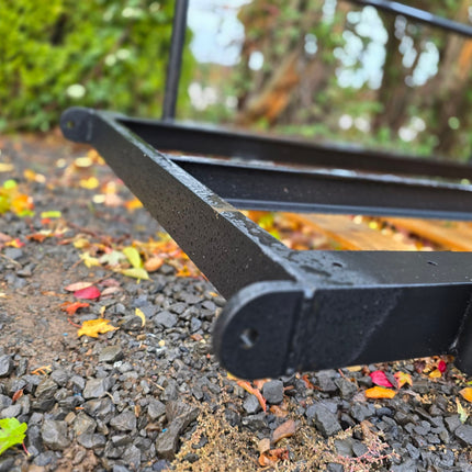 Used Steel Gangway, 4' x 12' w/ Steel Abutment Bracket (62")