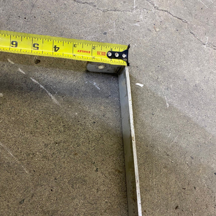Used 13''x10'' Alluminum Rectangular Strap