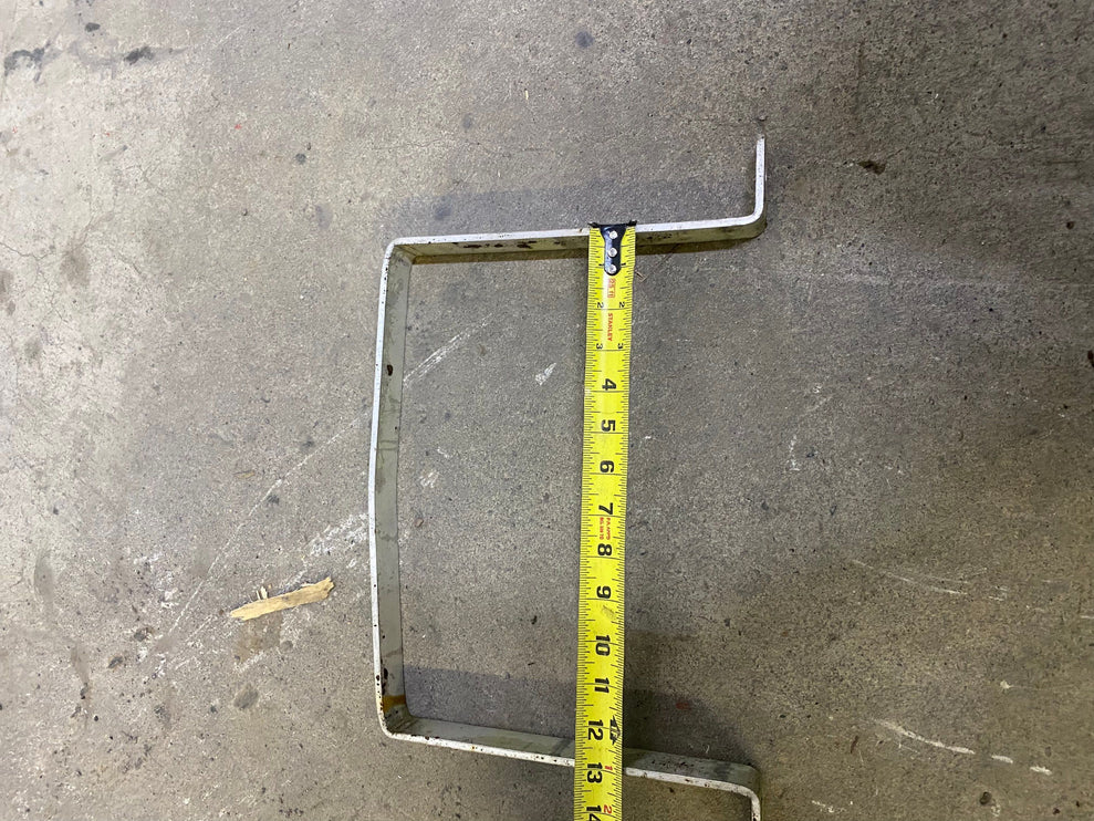 Used 13''x10'' Alluminum Rectangular Strap