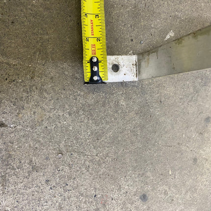 Used 13''x10'' Alluminum Rectangular Strap