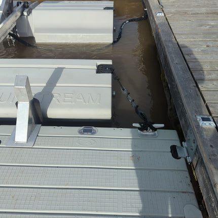 ALUMINUM HD CLEAT FOR EZ DOCK, 10"