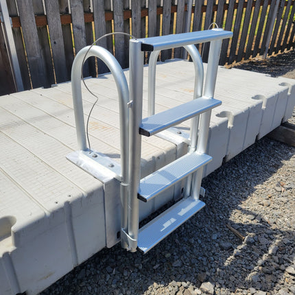 Wide Step Lift Ladder For EZ DOCK