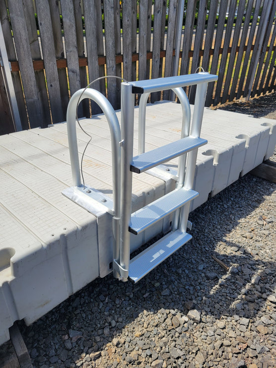 Wide Step Lift Ladder