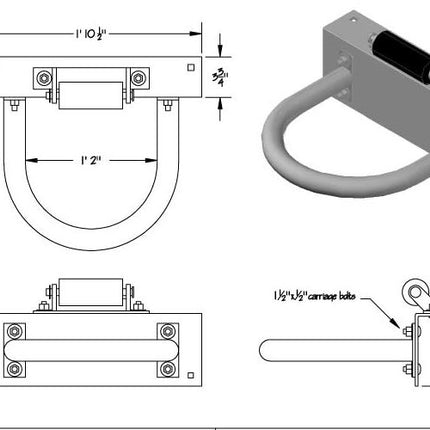 Hoop Pile Holders (Prefabricated)