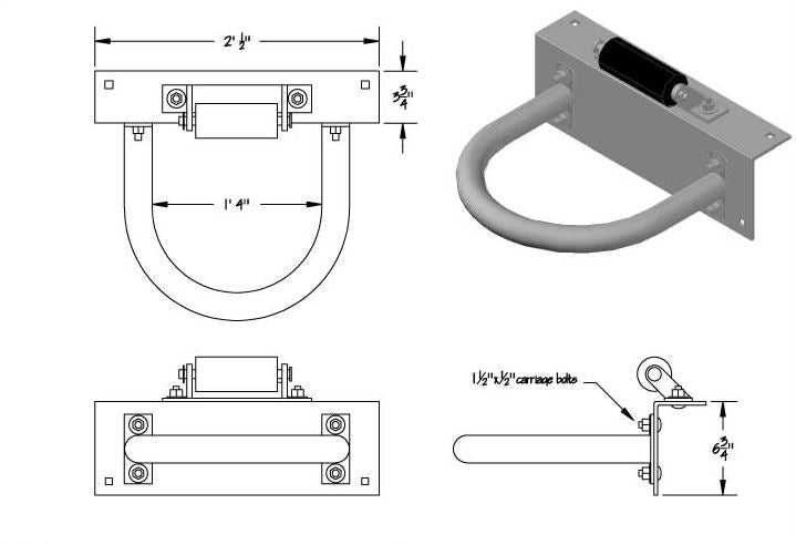 Hoop Pile Holders (Prefabricated)