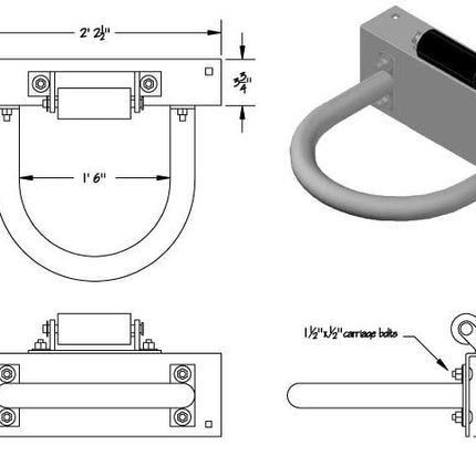 Hoop Pile Holders (Prefabricated)