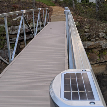 Solar Rail Light 3 Color LED Switchable