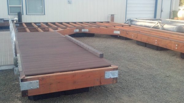 Cedar Frame Wood Docks By OMC