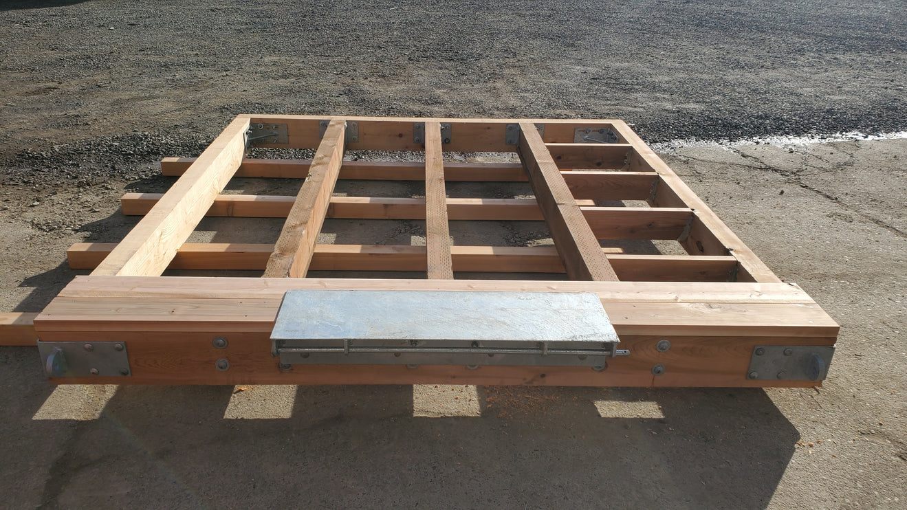 HDG STEEL ABUTMENT/ FLOAT HINGE BRACKET