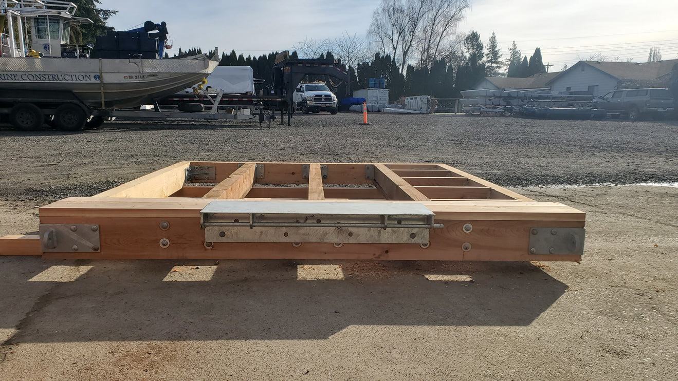 HDG STEEL ABUTMENT/ FLOAT HINGE BRACKET