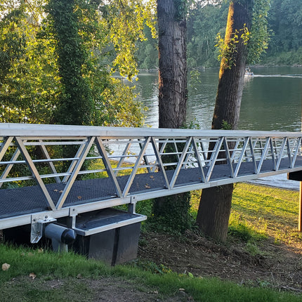 Adjustable Aluminum Float Cradle for Gangway