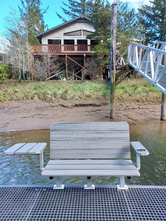 5’ Bench with arm rests (Universal Mount)