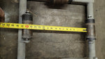16" Galvanized Steel External Square Pile Guide w/ UHMW Rollers (For 14" Piling)-USED