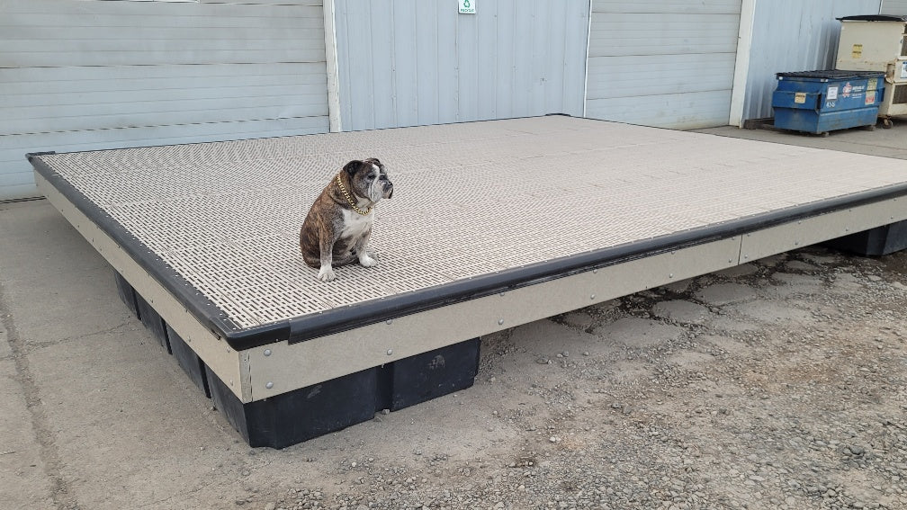 Galvanized Steel Truss Frame Docks