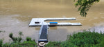 4 Pocket Aluminum Float Hinge Bracket for EZ Dock for 3' & 4' Gangways