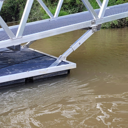 Adjustable Aluminum Float Cradle for Gangway
