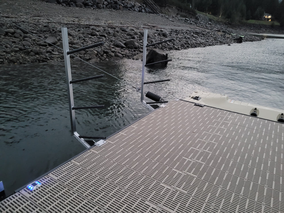 Offset Kayak Paddle Board Rack (2 or 4 Place/Universal Mount)