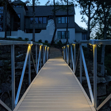 Solar Rail Light 3 Color LED Switchable