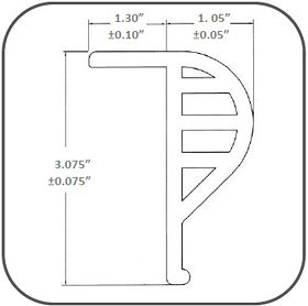 P Bumpers- X Large (4 Channel)